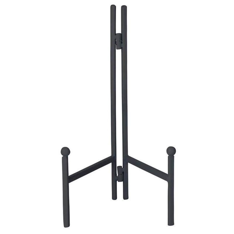 Frame/Plate Stand/Easel Medium Black Open 25x15x30cm